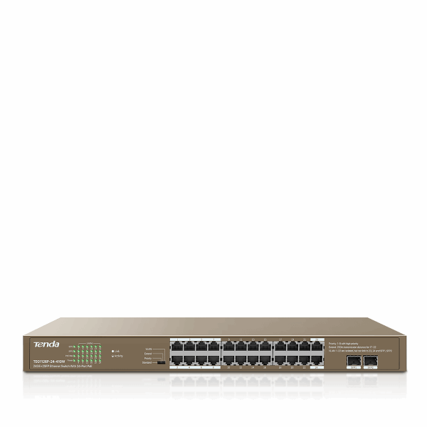 Switch Tenda TEG1126p-24-410w 24port poe
