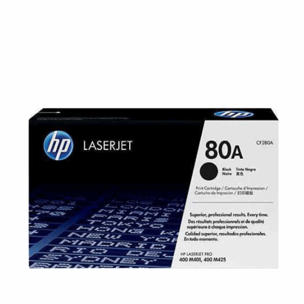 LaserJet Toner Cartridge Hp 80A Original